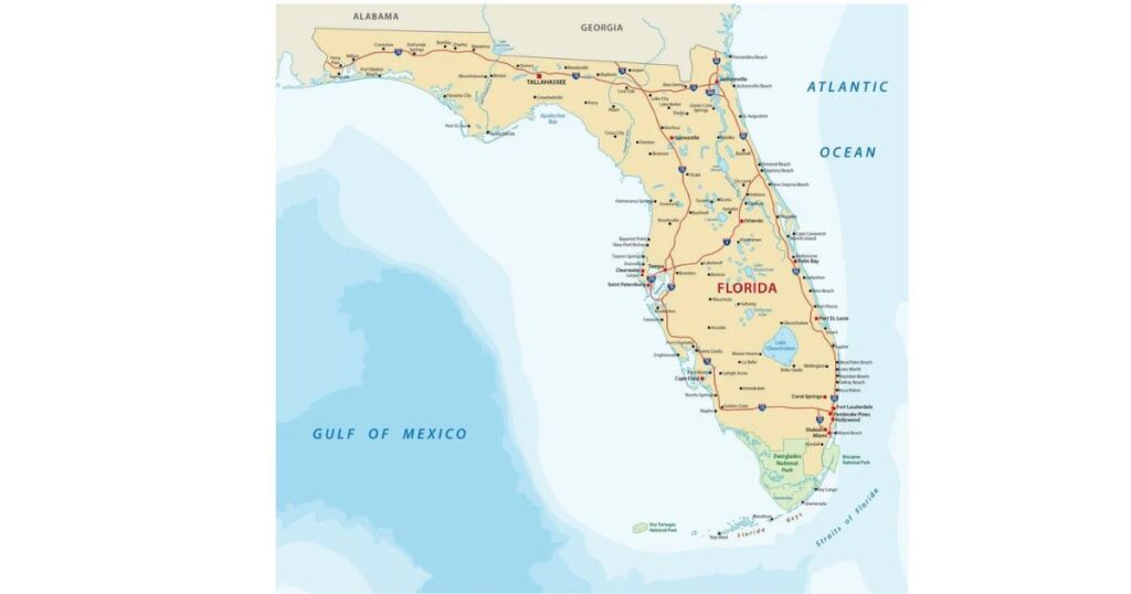 Where are the Everglades located?