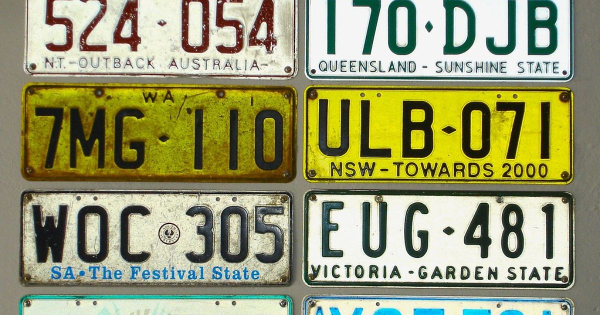 3D Number Plates from SurePlates