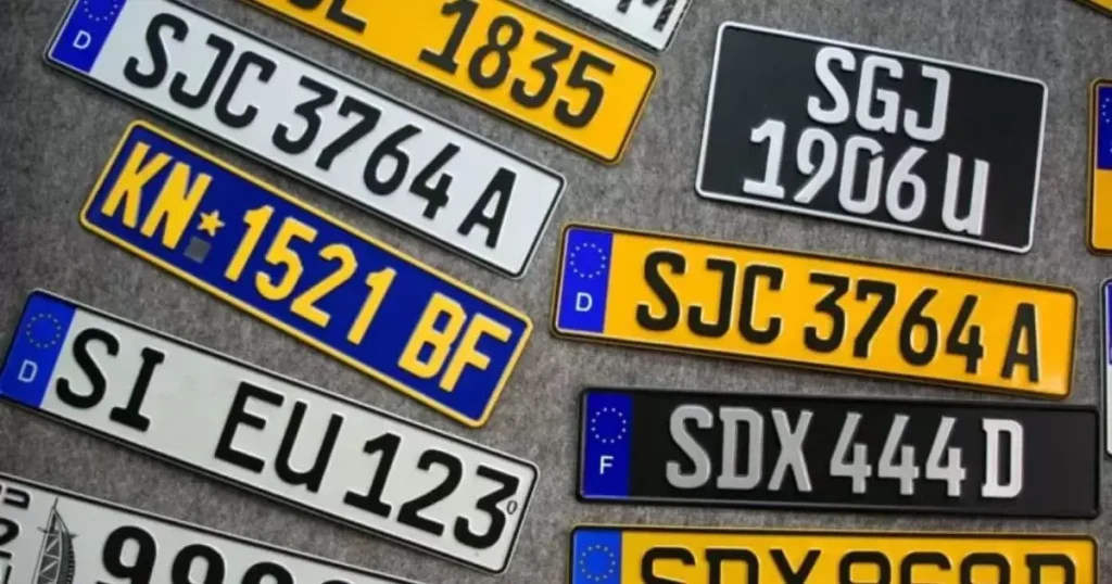 Cultural and Regional Variations in Number Plate Design