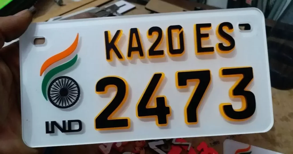 Customise Your 4D Number Plates