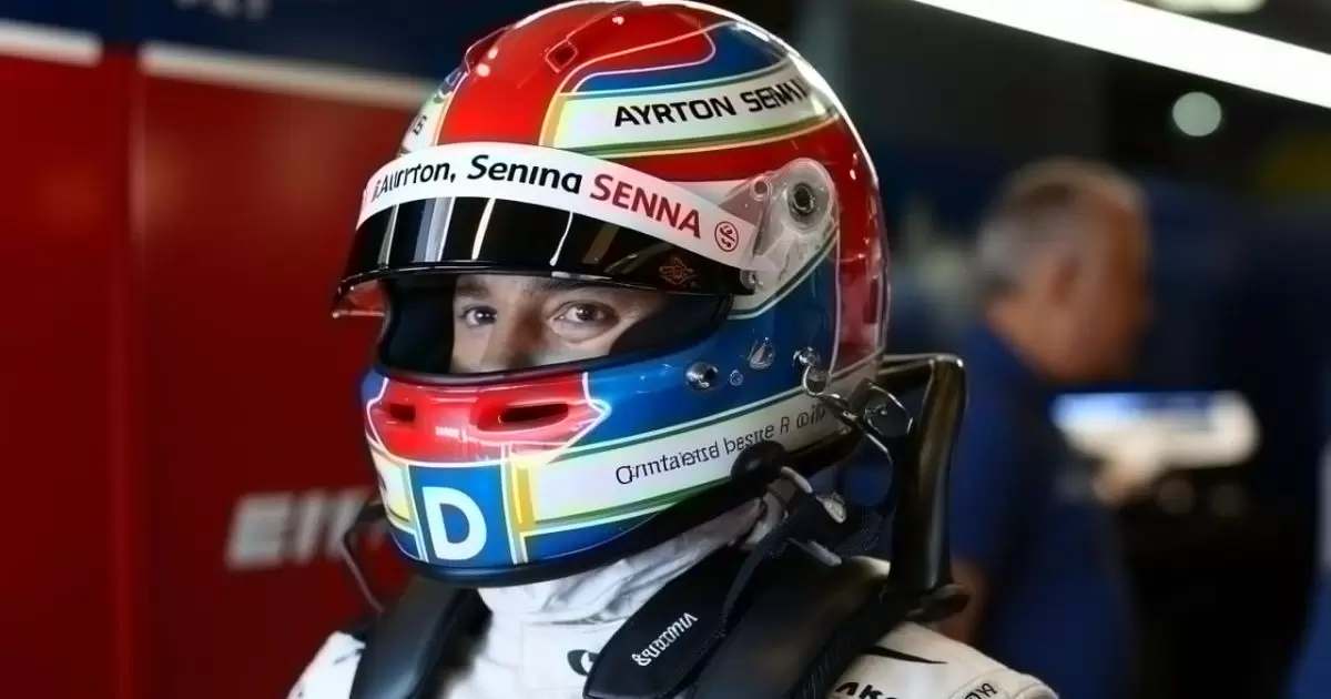 Lewis Hamilton Ayrton Senna Helmet Design