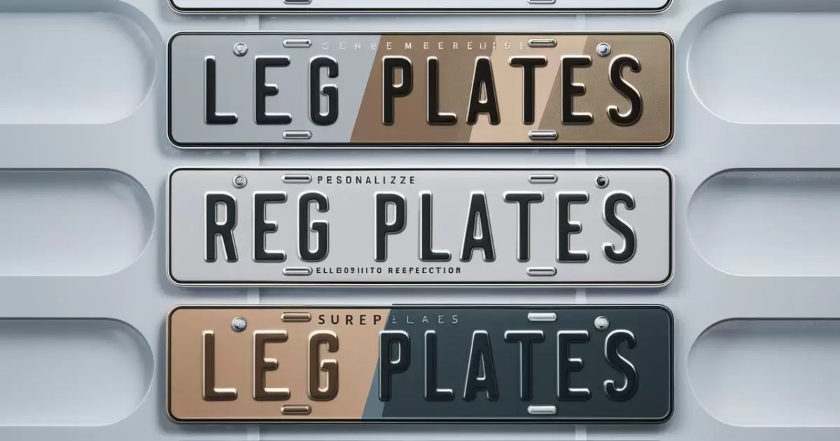 Reg Plates from SurePlates