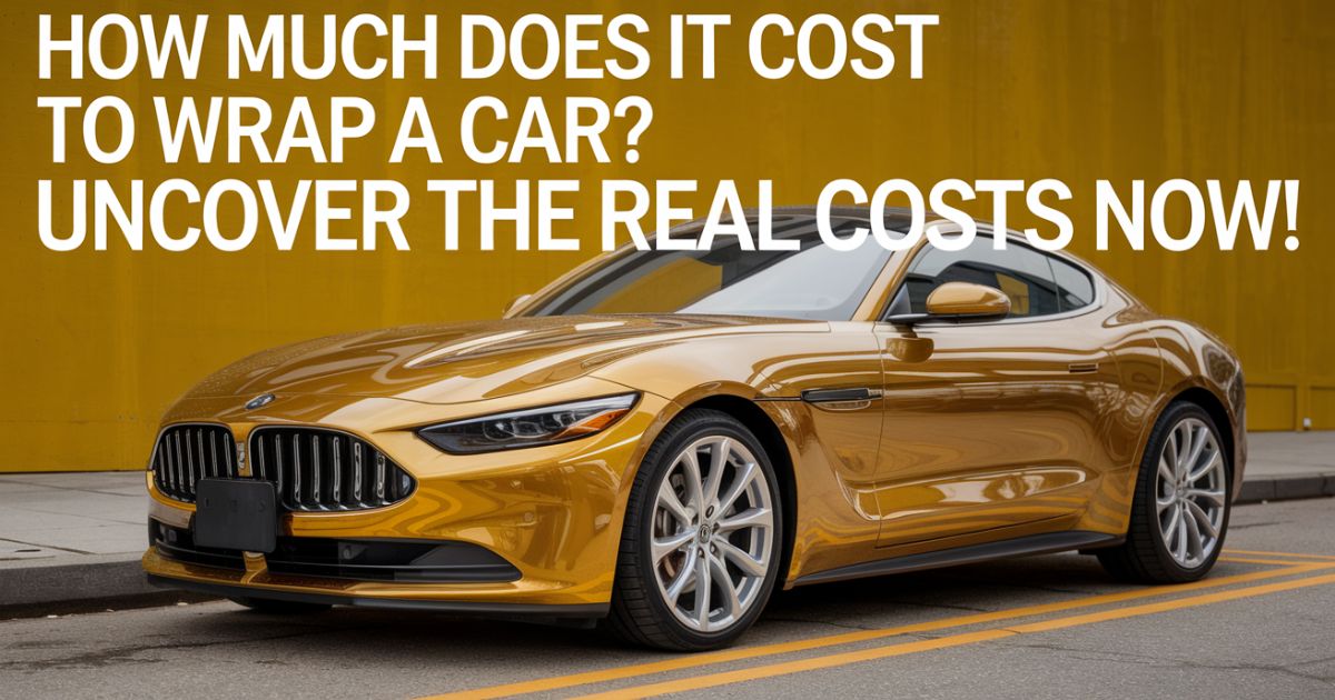 How Much Does It Cost to Wrap a Car? Uncover the Real Costs Now!