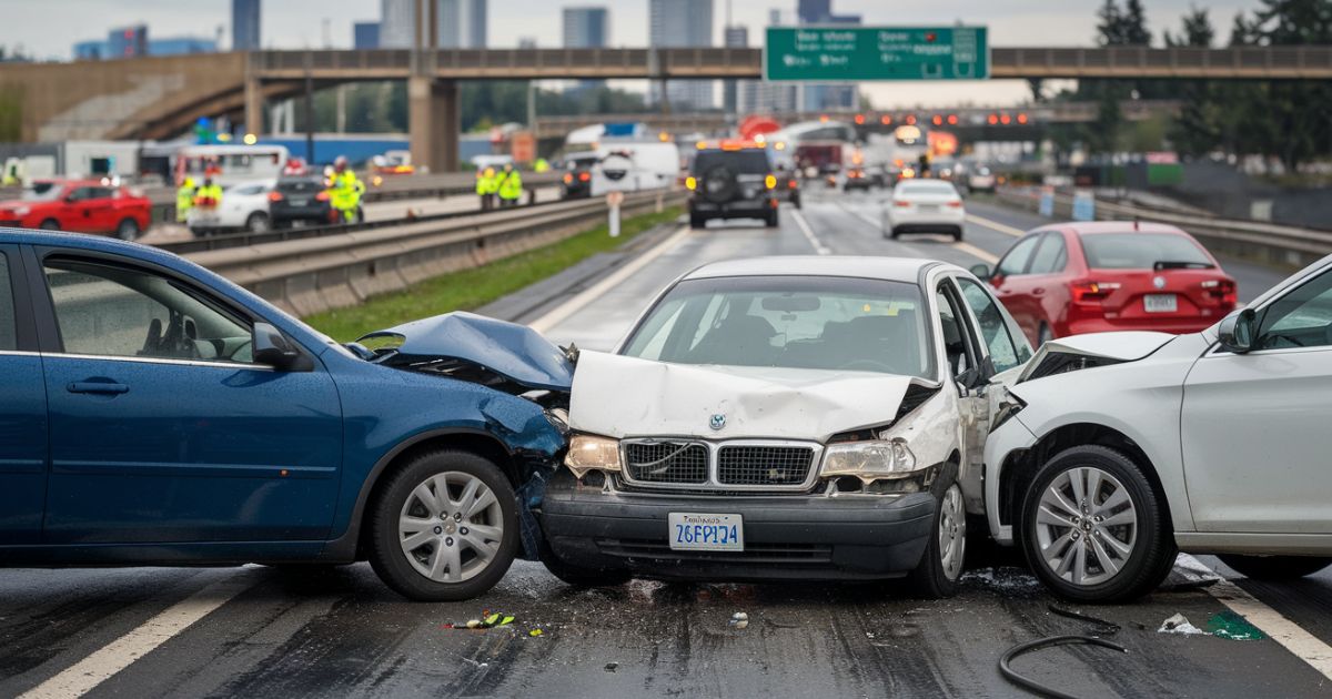 Wrong-way driver causes 4-car crash on I-5 off-ramp, injuring several in Federal Way